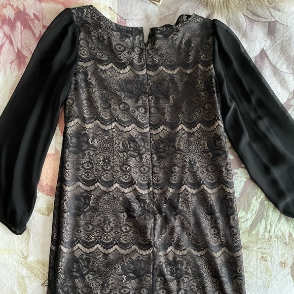 Evan Picone Soft Lace Dress - Picture 3 of 4